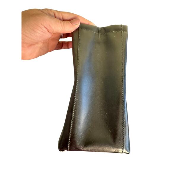 Salvatore Ferragamo Vintage Top Handle Bag in Black w/Silver Hardware - Picture 12 of 16